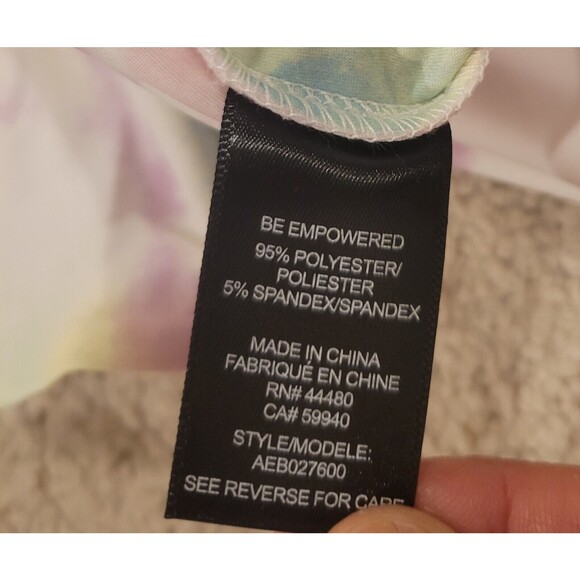 NWT Revolve AFRM Lawson High Rise Bike Shorts Tie Dye Size 2X Gym Exercise - Picture 9 of 9